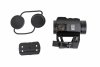 Kolimator CORE Strike Red Dot Sight wysoki QD/niski montaż - Czarny